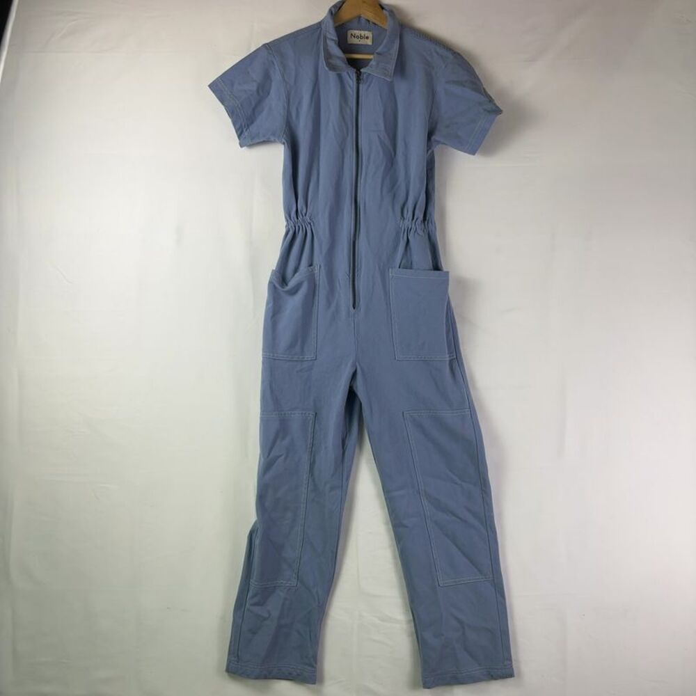 Noble Utility Jumpsuit in Pebble